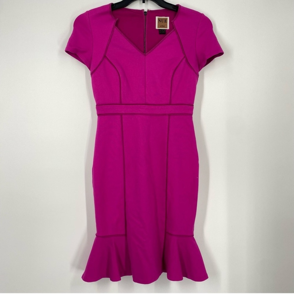 Nue by Shani Magenta Mini Dress